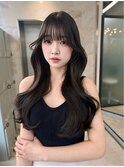 韓国風/髪質改善/レイヤー/チェリーレッド/天神韓国ヘア/学割
