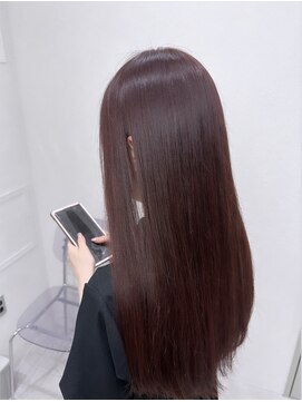 ジーナ 渋谷神南(Zina) 『艶感抜群！ピンクブラウンカラー』森川士音