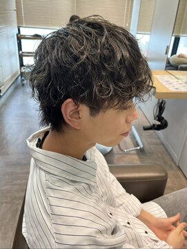 スタイル スマート サロン(STYLE smart salon) STYLE藤沢メンズマッシュ黒髪刈り上げなしシャドウパーマ