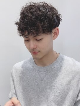 モリオフロムロンドン 松戸店(Morio from London) 【松戸 岩口】ふんわり緩めツイスパ黒髪マッシュショート