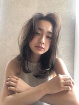 ラローレン(La LAUREN)&nbsp;LaLAUREN☆sapporo☆ヌーディーアッシュ☆ ミディ