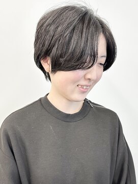モリオ(morio) ＊前下がりショート耳かけショートくびれショート前髪30代40代2