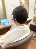 30代40代50代/艶ボブ/丸みボブ/簡単スタイリング