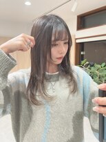 メロウ(mellow)&nbsp;インナーカラー×ホワイトシルバー