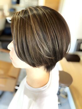 ララ(Lala)の写真/【丸亀】白髪を活かして魅せる《白髪ぼかしハイライト》で垢抜け!しっかり染めたい方も脱白髪染めも◎