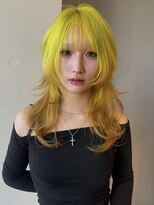 デコ(DECO) mix color long layercut