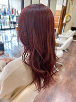 ヘアーブランドジン ティアラ(HAIR BRAND Jin Tiara)&nbsp;ピンクブラウンカラー【松山美容室】