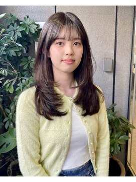 グリーン 町田(green) 【ミディアム】顔周り小顔レイヤー