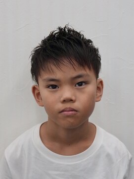 アストロ(ASTRO) キッズカット束感ショート爽やか10代20代人気ヘア男の子カット