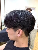 レボルトヘアー(R EVOLUT hair) フェザーパーマフェザーショートセンターパート柏市柏駅