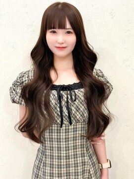 セルカ 新宿(CERCA) 新宿韓国風ふわふわお姉さんヘアベージュブラウン