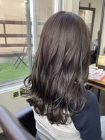 リジョイスヘア(REJOICE hair)&nbsp;【REJOICE hair】ナチュラルアッシュグレーカラー　GAMO