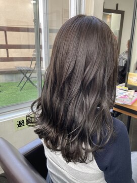 リジョイスヘア(REJOICE hair) 【REJOICE hair】ナチュラルアッシュグレーカラー　GAMO