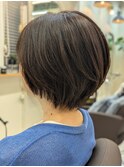 縮毛矯正でもショートは自然に