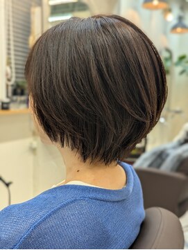 アオカマクラ(a-o Kamakura) 縮毛矯正でもショートは自然に