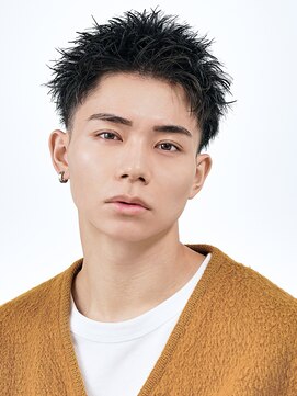 スパイキーショート/アクティブショート/ピンパーマ/フェード