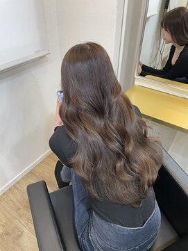 キーバイイオエ(kiy. by ioe) 前髪/アンブレラカラー/こなれミディ/髪質改善/イメチェン