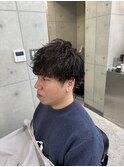 マッシュスタイル×シャドウパーマ