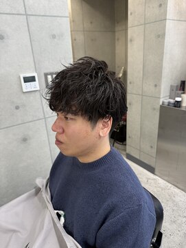 クロム トウキョウ ザ バーバーアルト 神保町店(CHROM TOKYO the Barber ALT) マッシュスタイル×シャドウパーマ