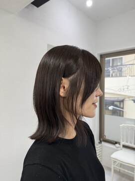 クラン(Chlan) 顔まわり可愛いロブ地毛風カラー