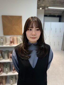 ザシェノンウメダ(THA CHAINON UMEDA) 着物ヘア/大人ガーリー/ダークアッシュ/似合わせカット/心斎橋