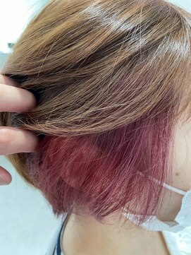 クロエ バイ ラヴィズム(CLOE by LUVISM) カット、カラー、インナーカラー