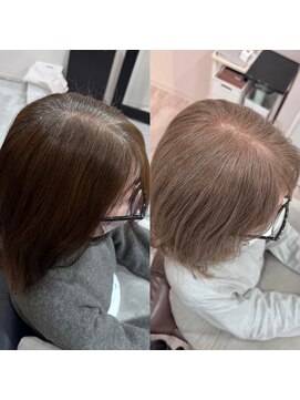カミノワ(kaminowa) 白髪率80%おすすめスタイル