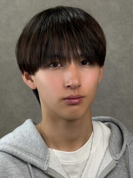 エルマーク 和歌山(L-MARK) マッシュヘア/黒髪/メンズカット/men's/フェザーパーマ