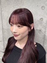 クラム(clam.)&nbsp;結んでも耳にかけても可愛い前髪顔周りカット