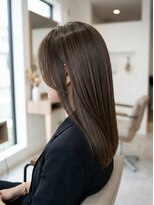 アミリー ひたち野うしく店(Amily)&nbsp;ハイライトバレイヤージュダブルカラーケアブリーチ20代30代
