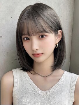 レア 銀座(Le'a) 韓国ボブレイヤーボブレイヤーボブ髪質改善ボブ20代ミニボブ
