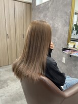 キュアスペース(CURE SPACE)&nbsp;気になる白髪も染めながら透明感抜群のヘアカラー☆