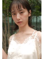 イルフレール(ill frere)&nbsp;ぱつっと　似合わせ　前髪カット　艶髪　中津　梅田