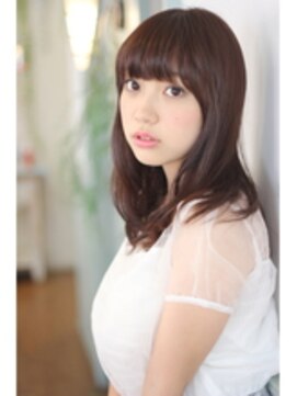 ヘアーアートシフォン 川口東口店(hair art chiffon) セミウェットのパーソナルカラー&タンバルモリワンサイド 川口