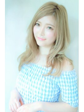 デザイナーズヘアー ラグジス(Designers hair LUXIS) ～【LUXIS】～光に透ける、ホワイトベージュ♪