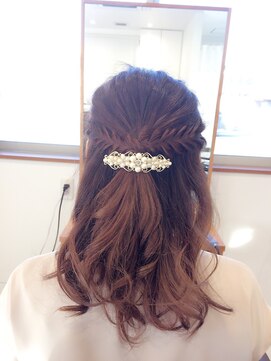 ステラ ヘア デザイン(STELLA hair design) ハーフアップ☆