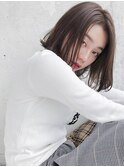 センターパート 簡単スタイリング!