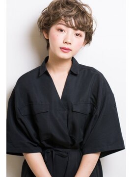 クアトログランシュ ひたちなか店(QUATRO×GranCieux) BabyCuteな♪カーリーショート