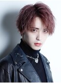 緩めスパイラルとセンターパート【ルビーマッシュ】
