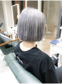 ワンレンボブ☆アッシュグレージュカラー　　 DAYS表参道