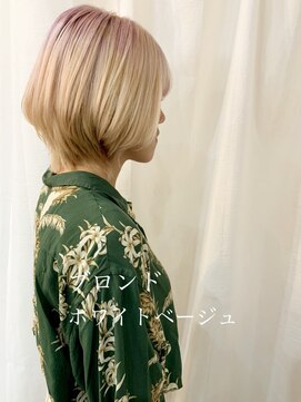 スイート ヘアデザイン(Suite HAIR DESIGN) 【 suite 】ブロンドホワイトベージュ