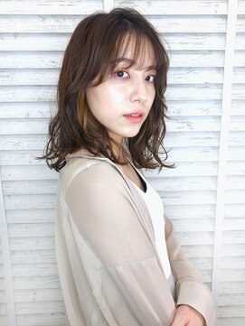 オロ(ORO) 【ORO】小顔レイヤー×インナーカラー 浅見