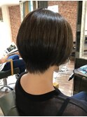 骨格補正ショートボブ