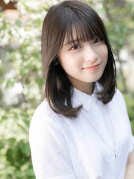 ローマ ギンザ(ROMA Ginza) 【ROMA銀座】暗髪・黒髪/大人可愛いナチュラルワンカールロブ