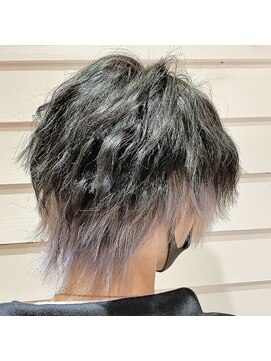 アヴァンス 天王寺店(AVANCE.) マッシュウルフ×裾カラー