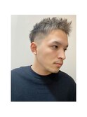 〈メンズ〉ハイトーンショート