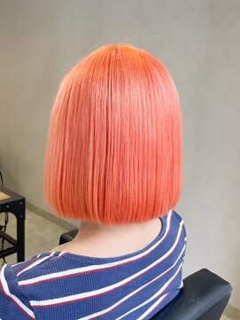 タイドヘア 茨木店(TIDE HAIR) ペールオレンジ