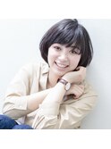 【HairLab.coil】少し甘めなショートボブ