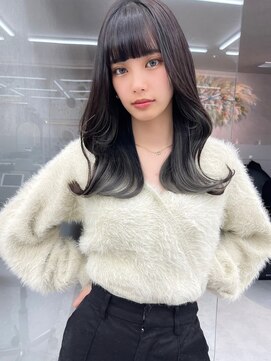 ロンド マーレ 天神大名店(Lond mare) 福岡美容室　韓国ヘア　韓国風ヘア　韓国前髪　レイヤー　前髪