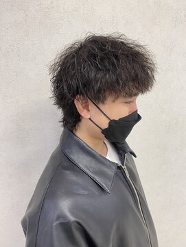 アース 大分森町店(HAIR&MAKE EARTH) 無造作マッシュウルフ